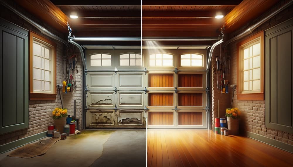 Garage door work in Woodland