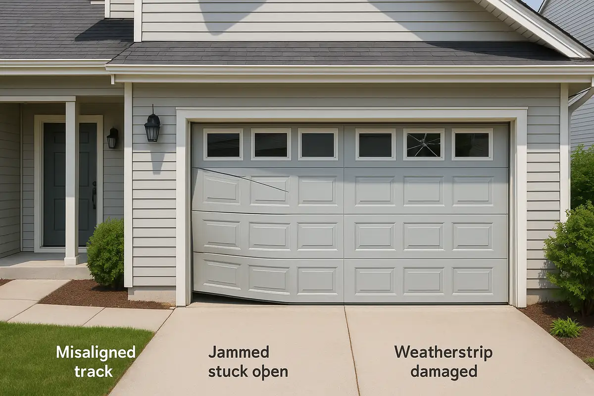 Common Garage Door Problems and How to Fix Them | Vamos Garage Door Repair Sacramento