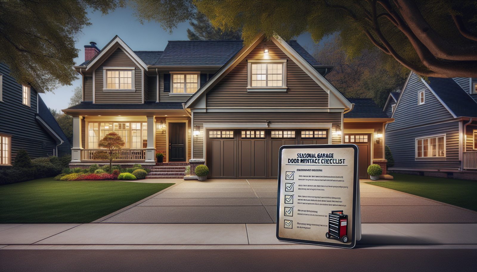Essential Seasonal Garage Door Maintenance Checklist for Sacramento Residents