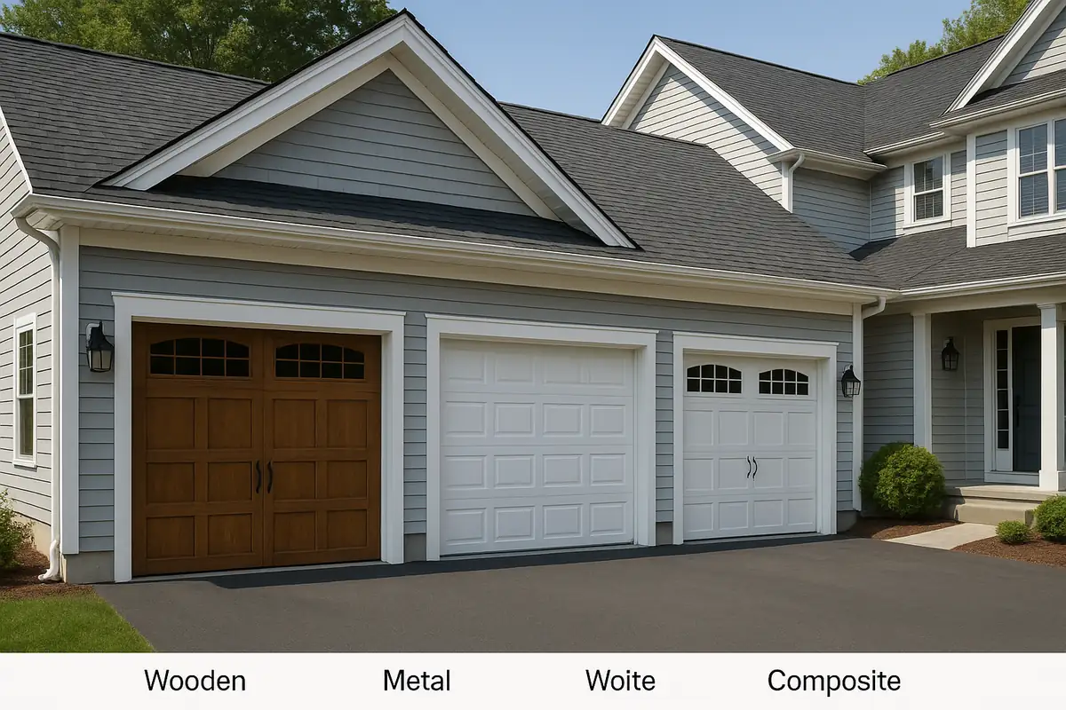 Understanding Different Garage Door Materials: A Guide by Vamos Garage Door Repair in Sacramento, CA