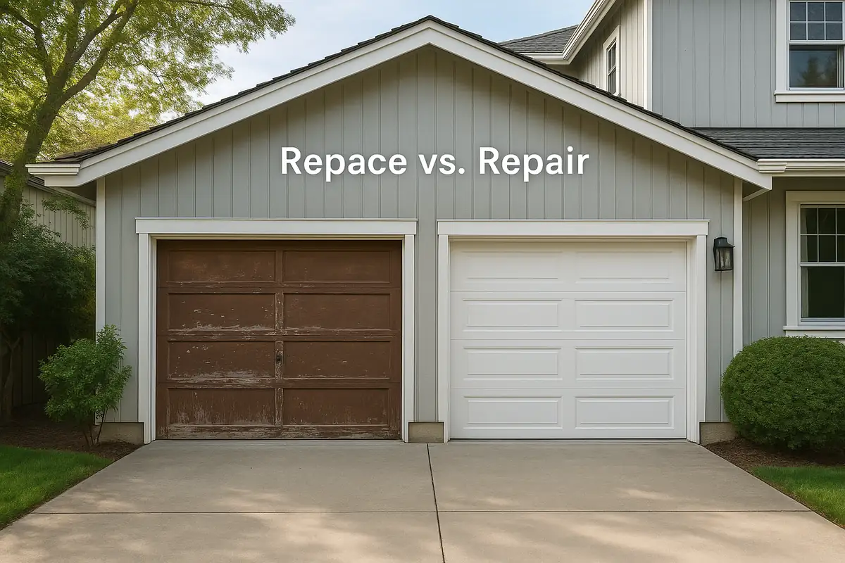 When to Replace vs Repair Your Garage Door: Expert Tips from Vamos Garage Door Repair in Sacramento, CA