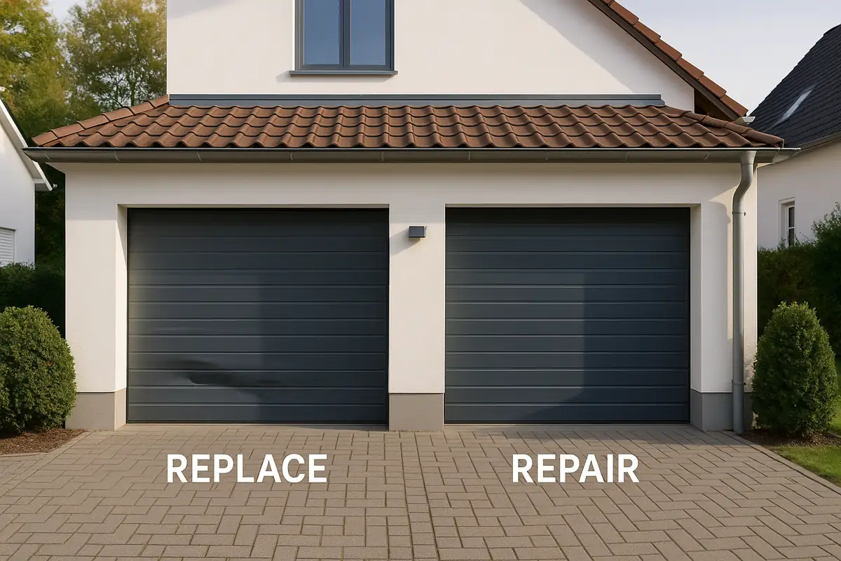 When to Replace vs Repair Your Garage Door in Sacramento, CA