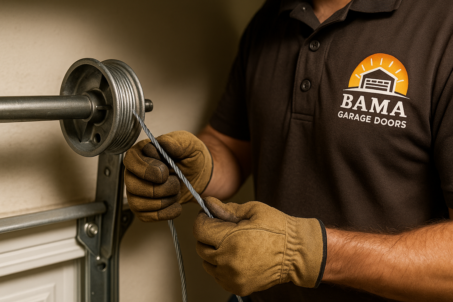 Garage Door Cable Repair in Ione