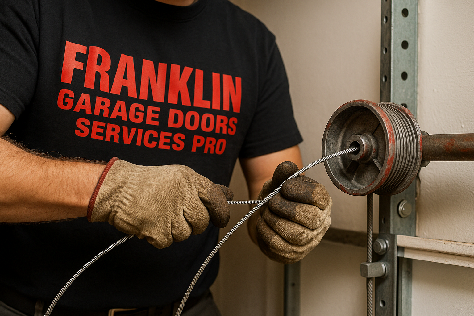 Garage Door Cable Repair in Rancho Cordova
