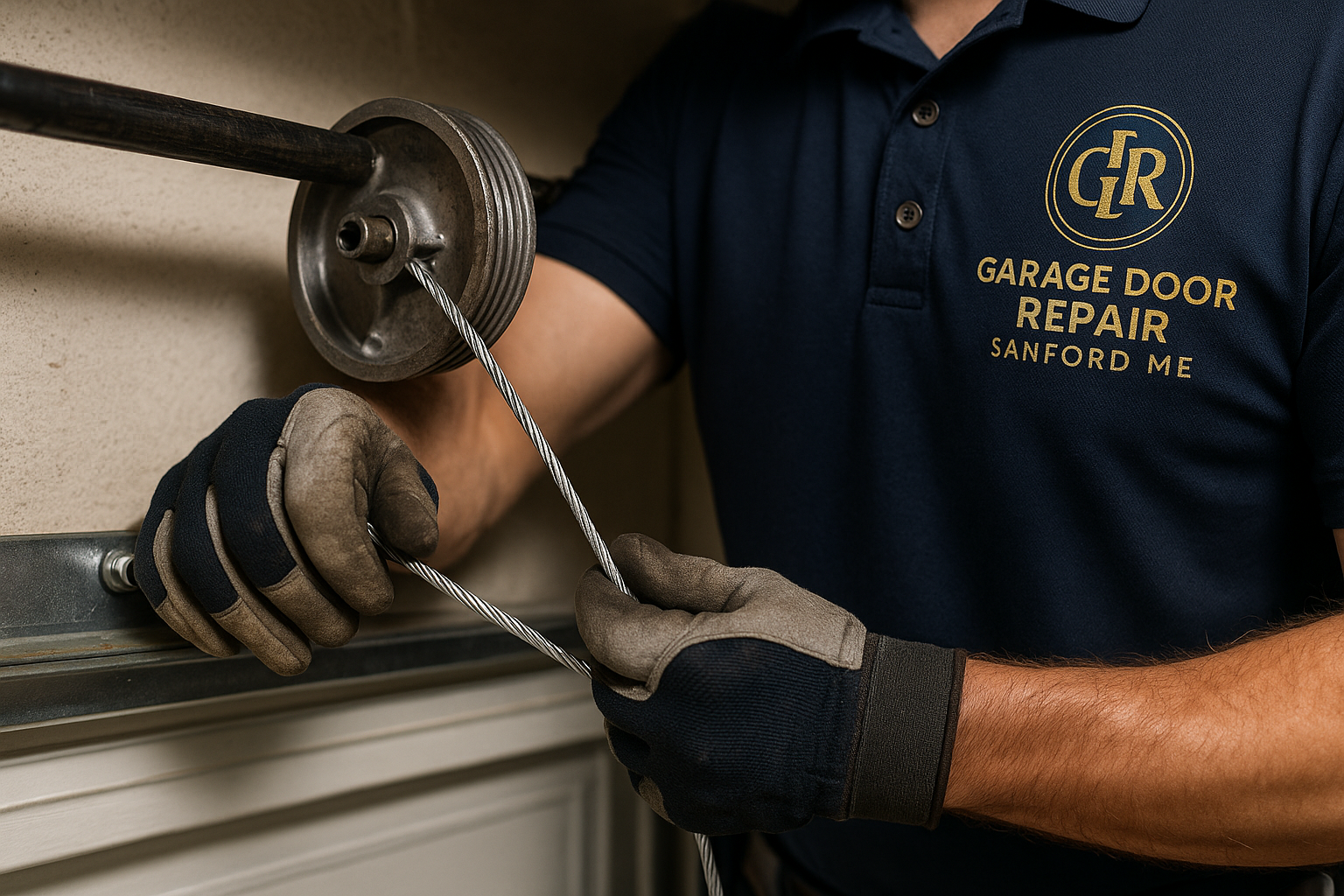 Garage Door Cable Repair in Rio Linda
