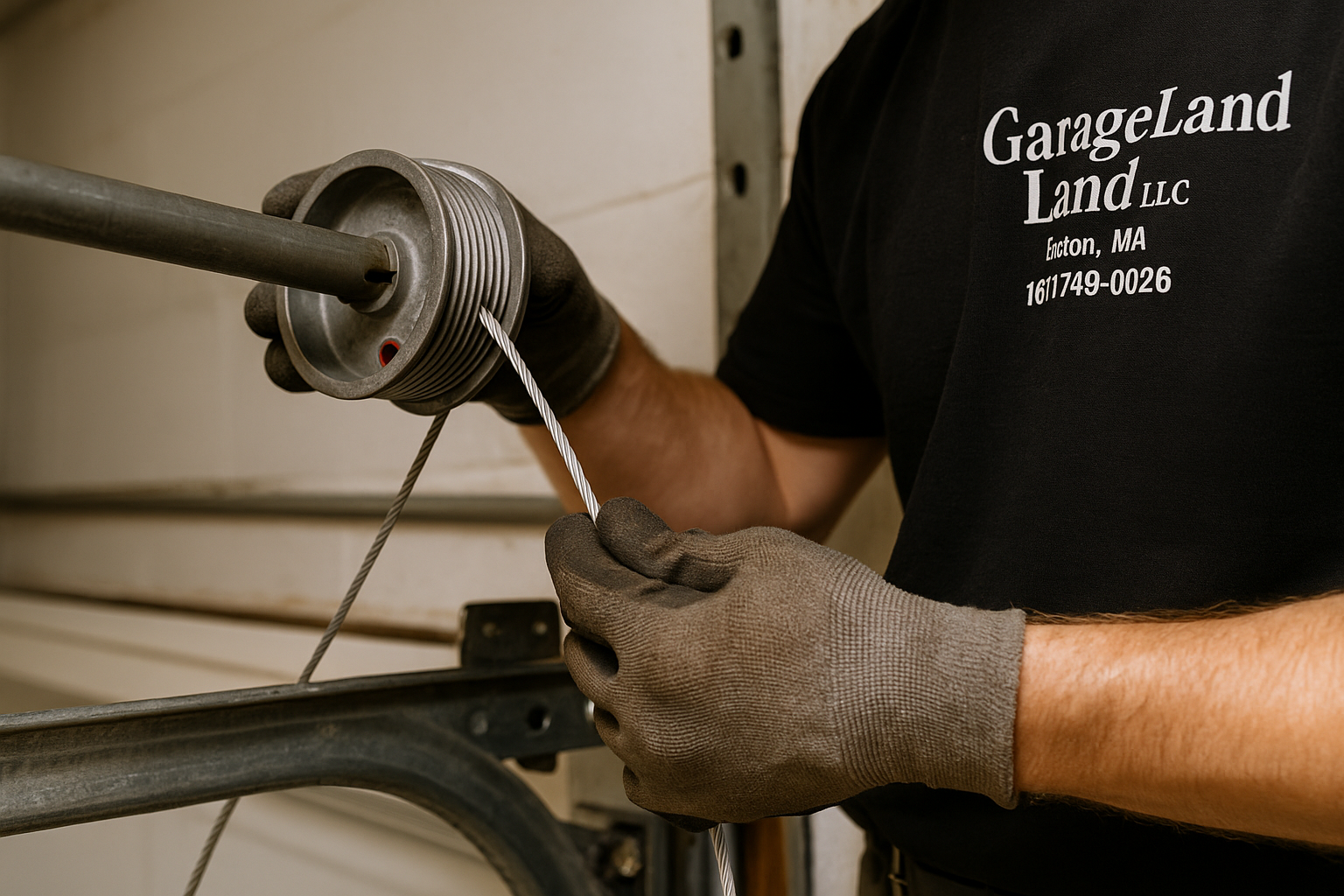 Garage Door Cable Repair in Davis