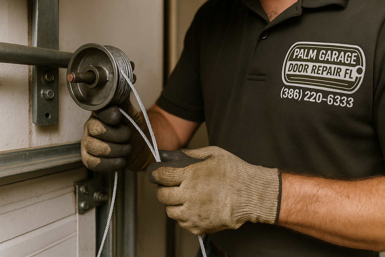 Garage Door Cable Repair in Georgetown