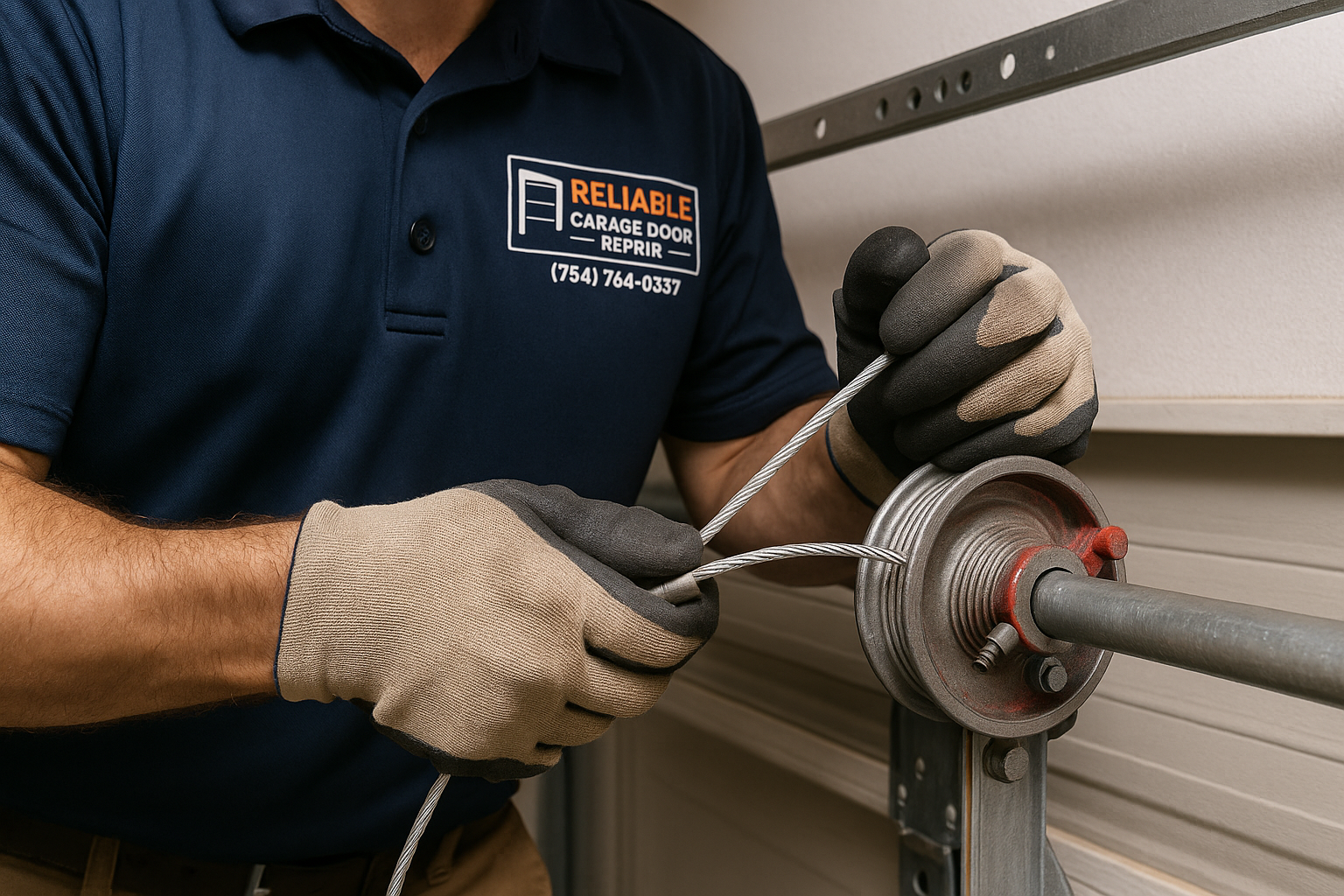 Garage Door Cable Repair in Live Oak