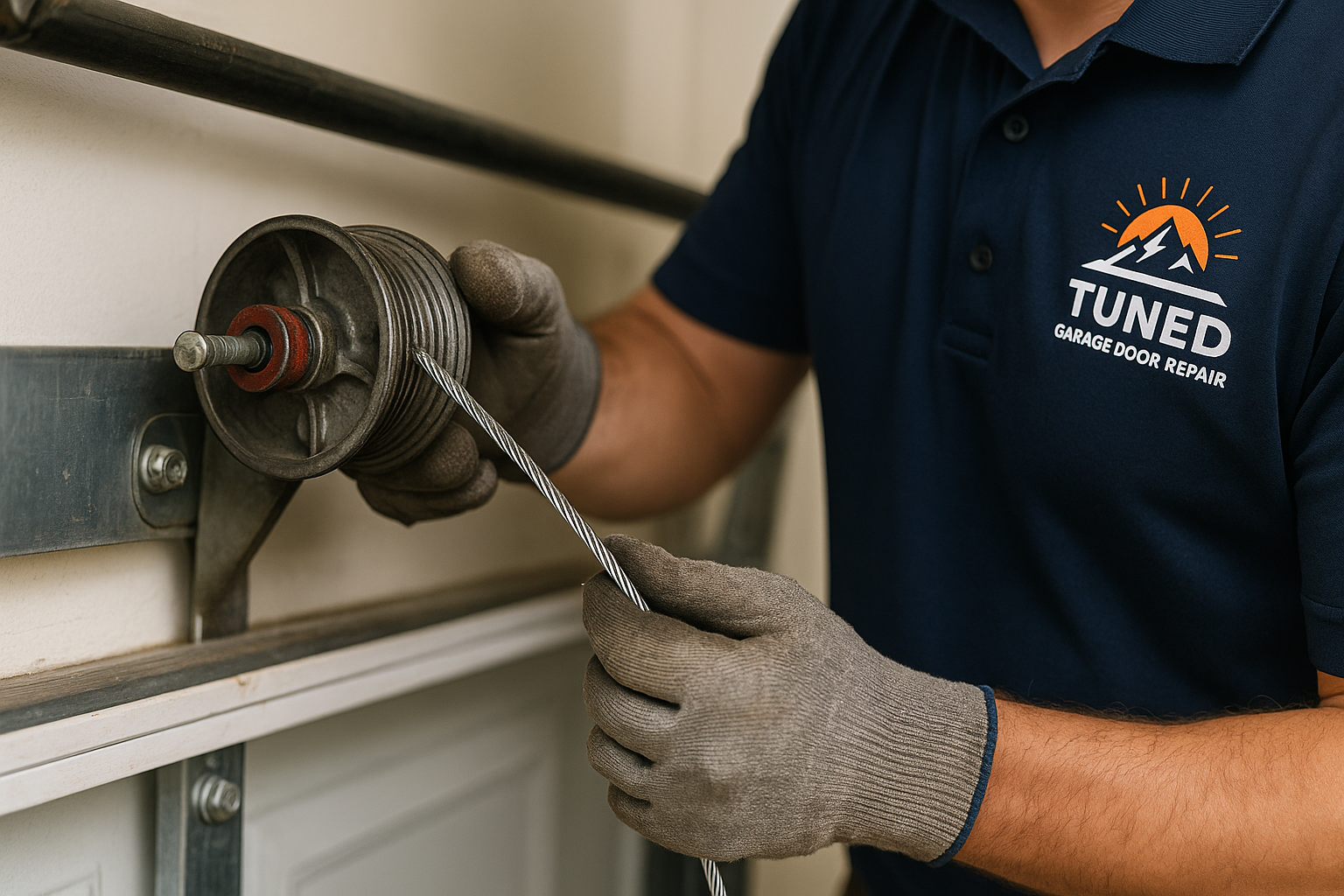 Garage Door Cable Repair in Roseville