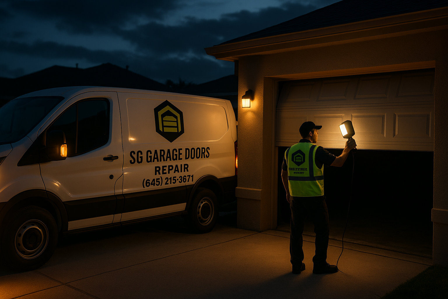 Emergency Garage Door Repair in Plymouth