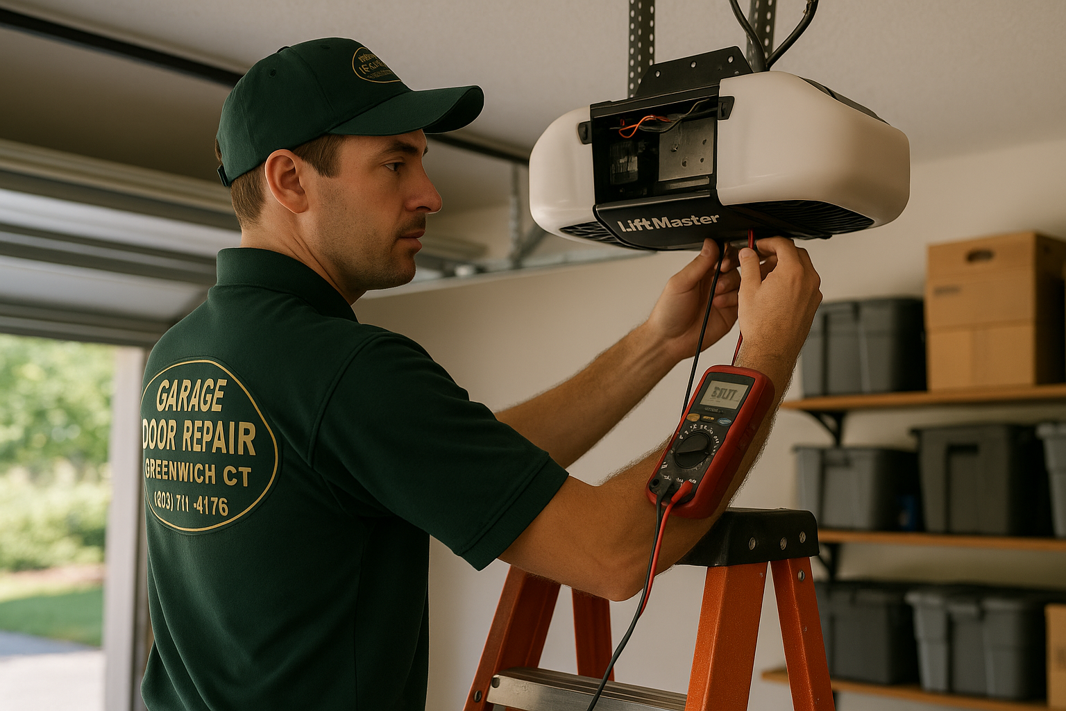 Garage Door Opener Repair in Rocklin