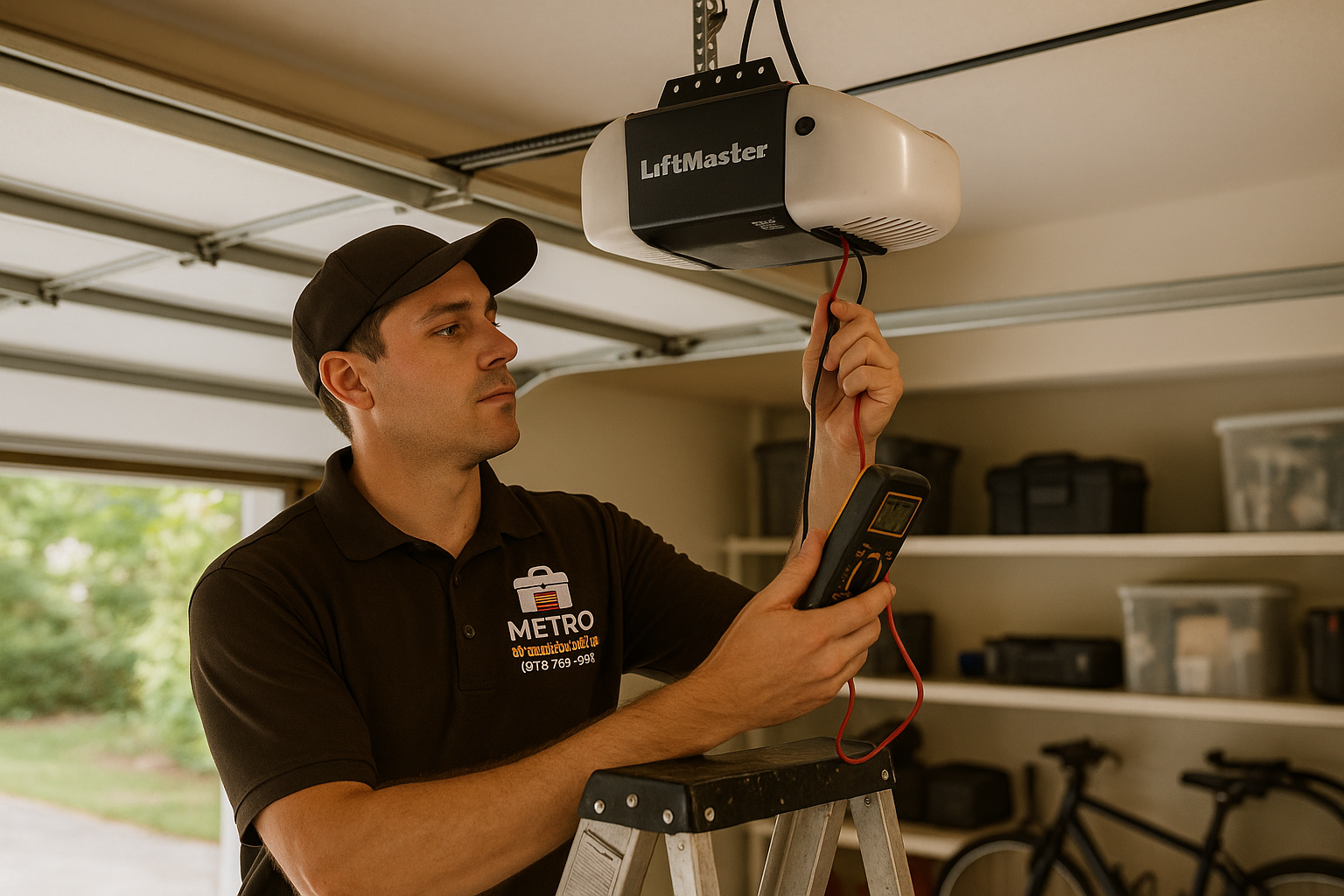 Garage Door Opener Repair in Live Oak