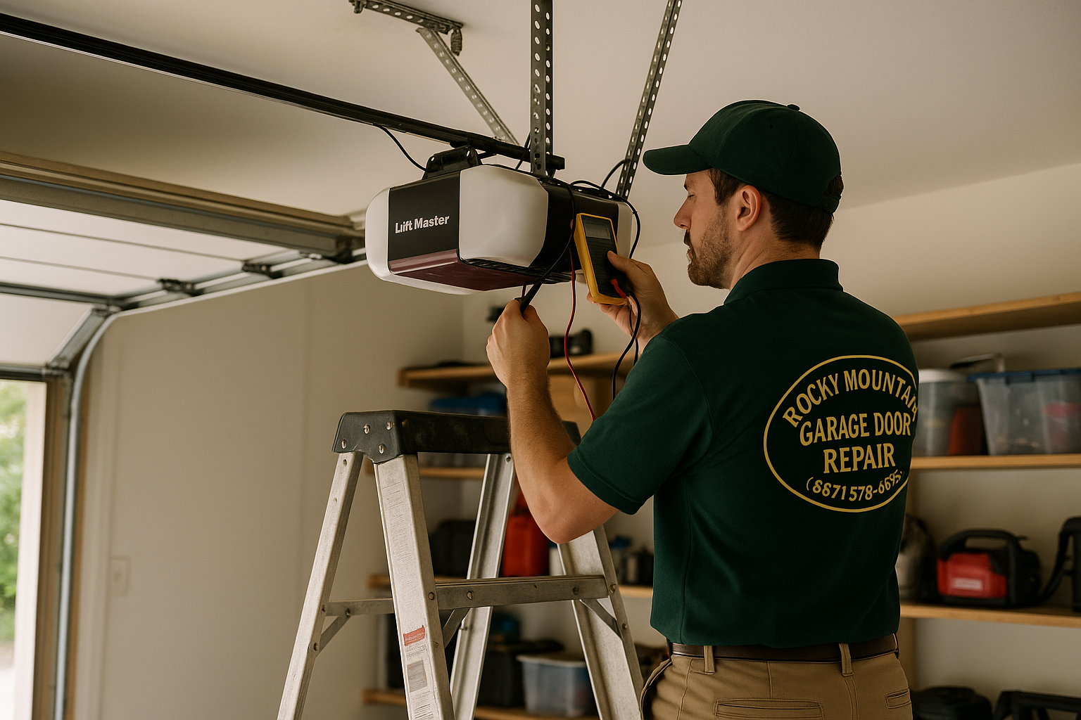 Garage Door Opener Repair in Davis