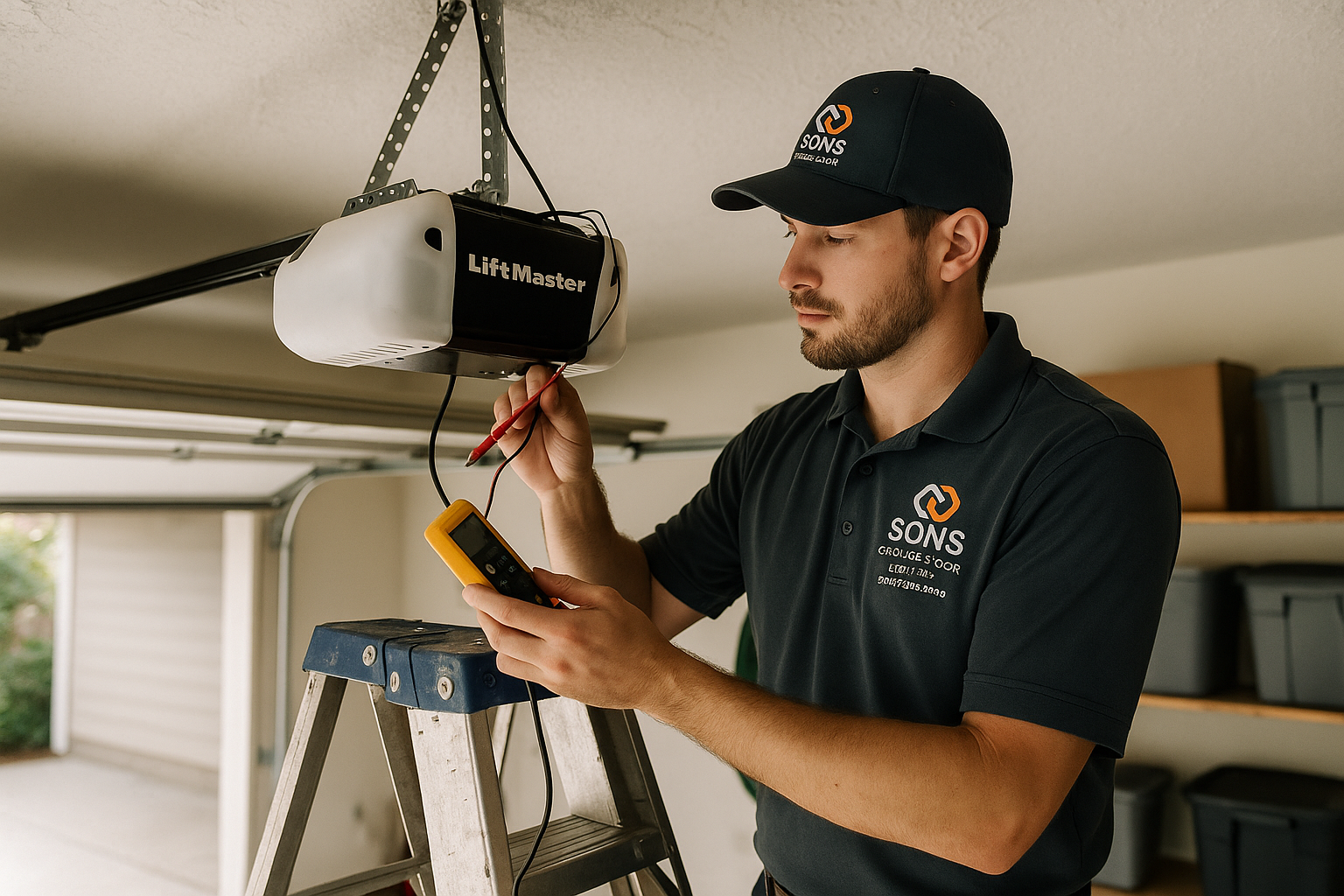 Garage Door Opener Repair in Diamond Springs