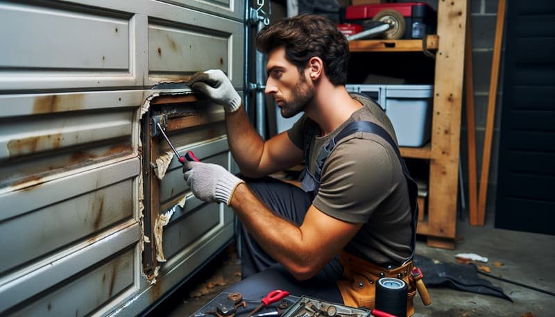 Garage Door Panel Replacement service in Elk Grove