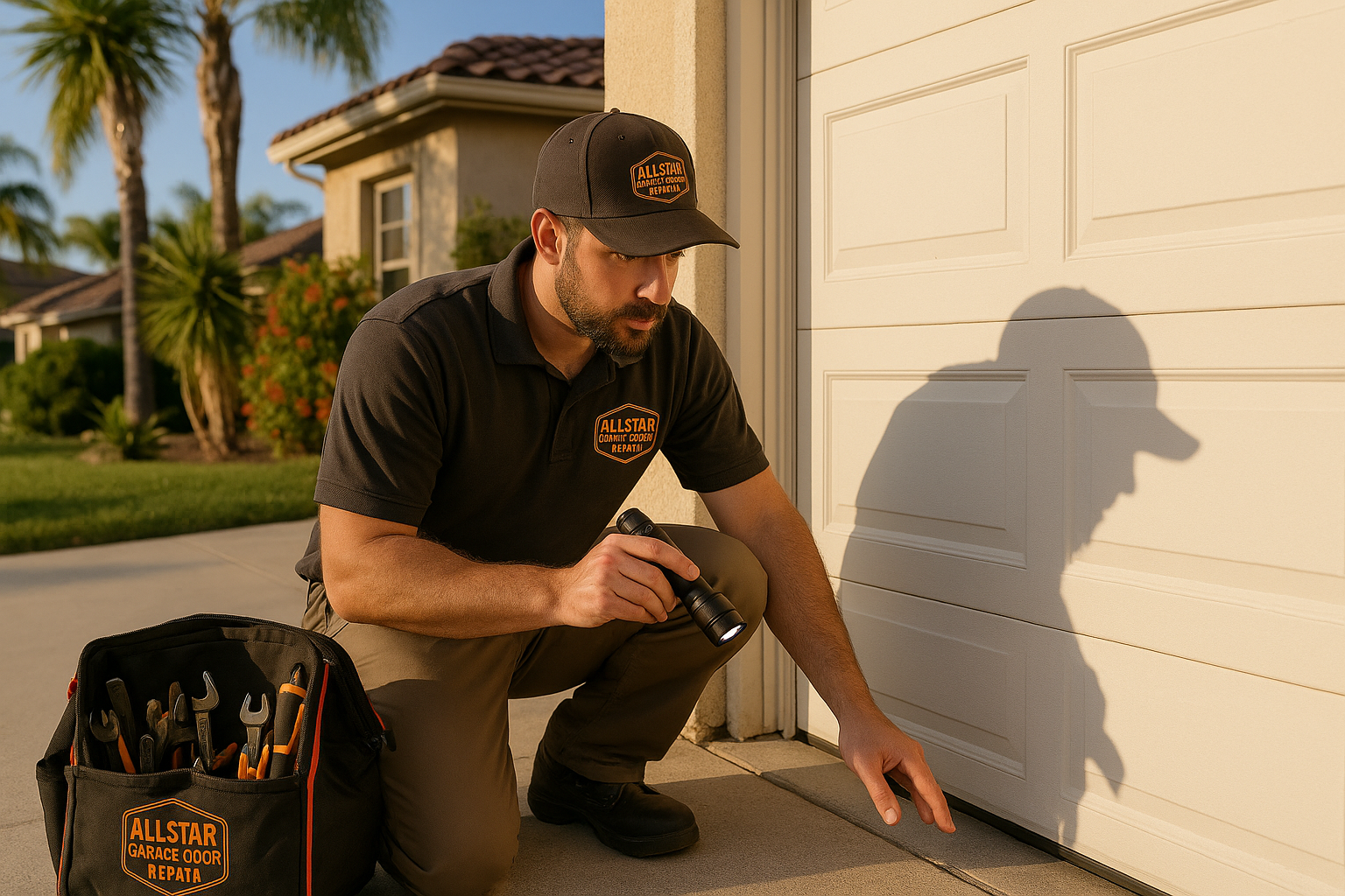 Garage door work in Sacramento