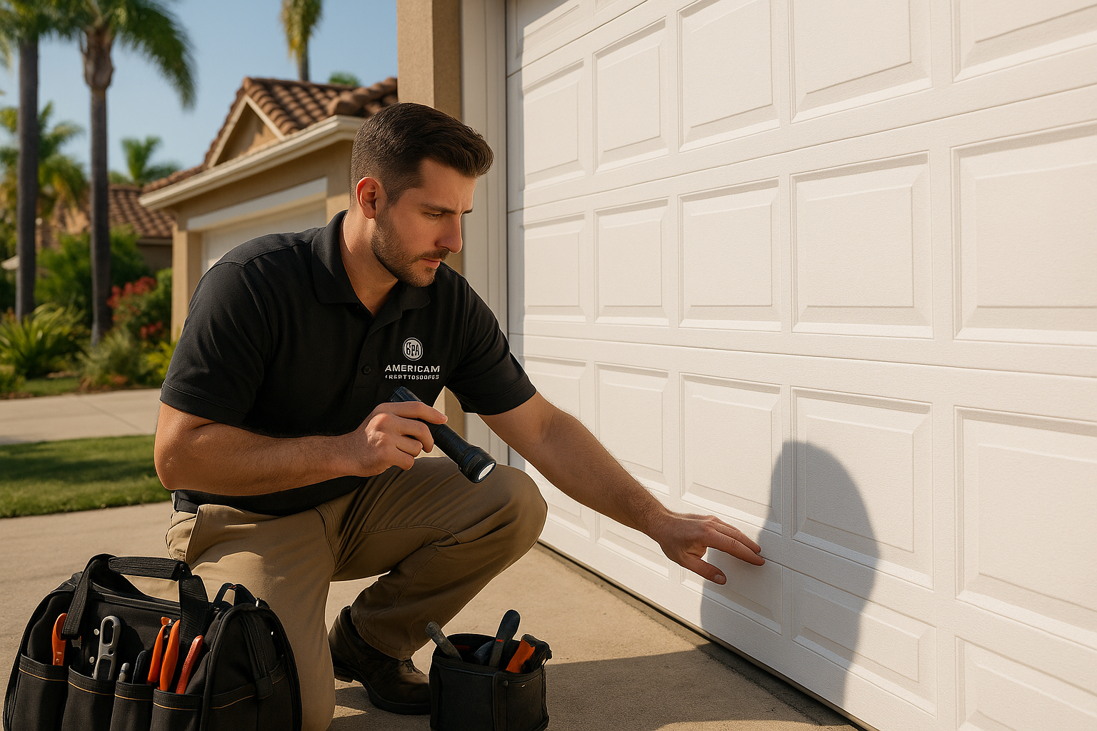 Garage door work in Rancho Murieta
