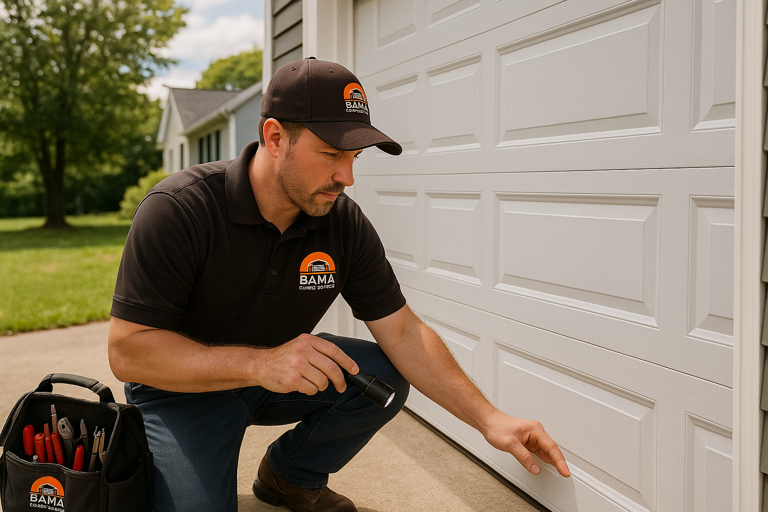 Garage door work in Live Oak
