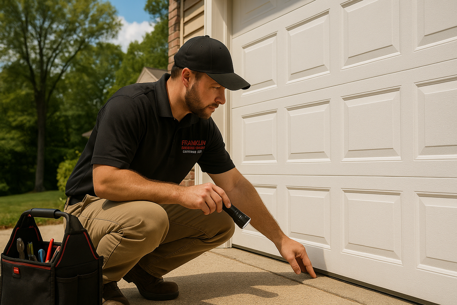 Garage door work in Lake of the Pines