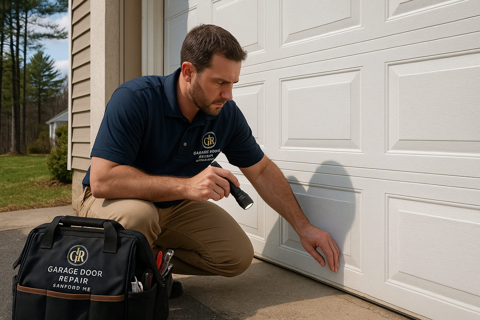 Garage door work in Jackson