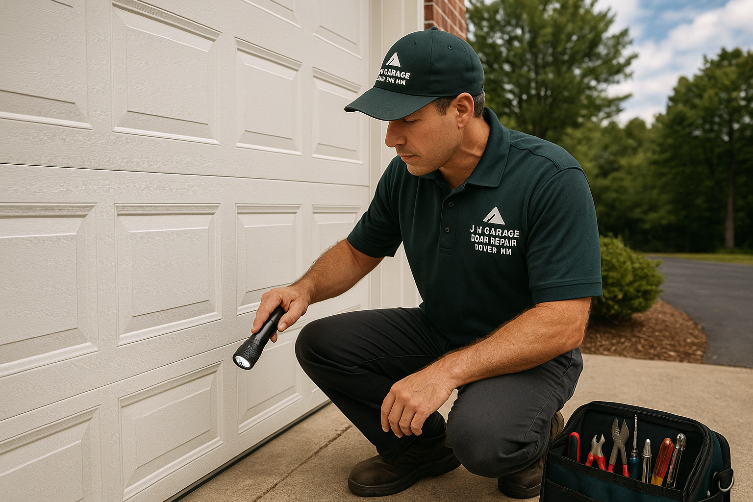 Garage door work in Stockton