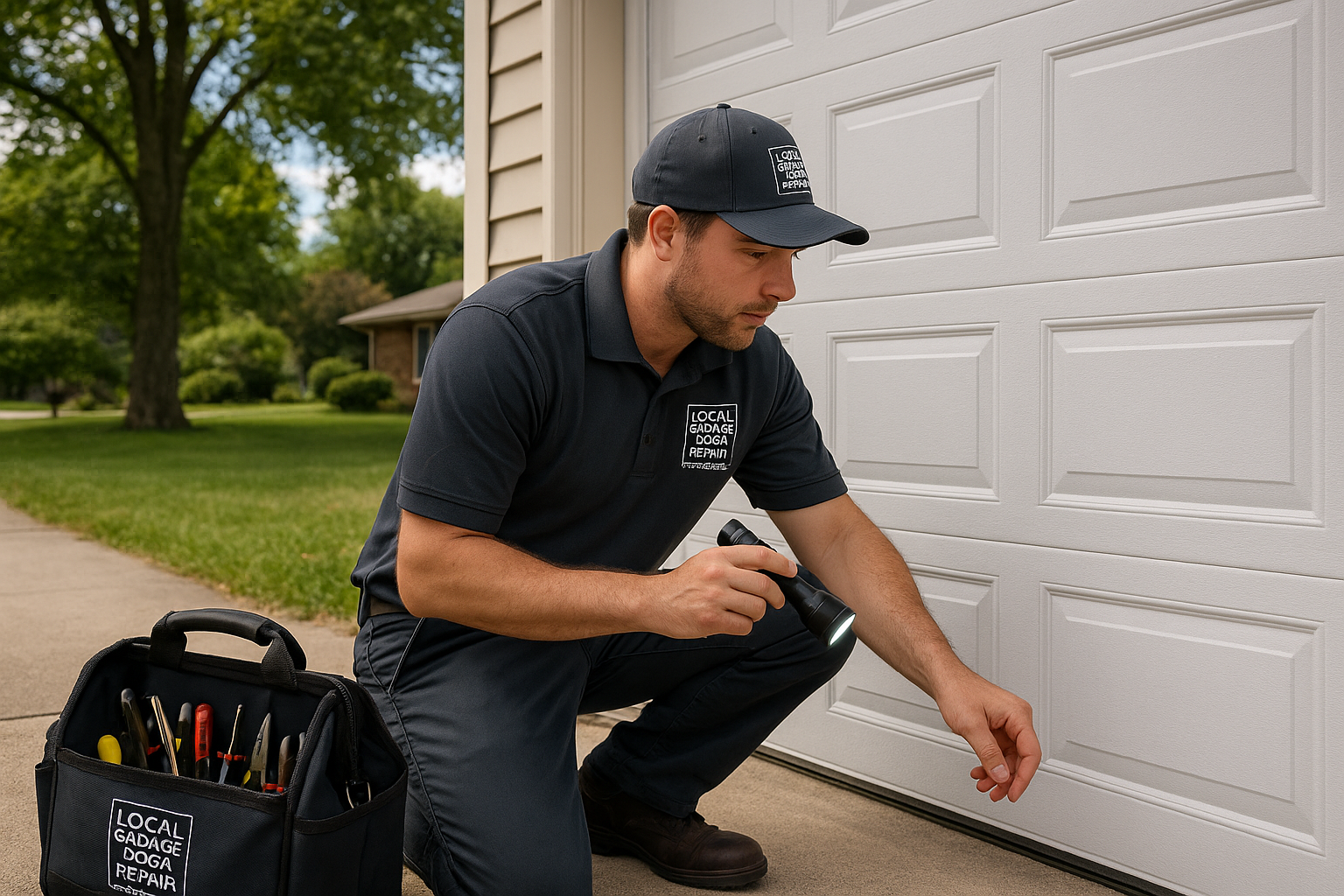 Garage door work in Knightsen