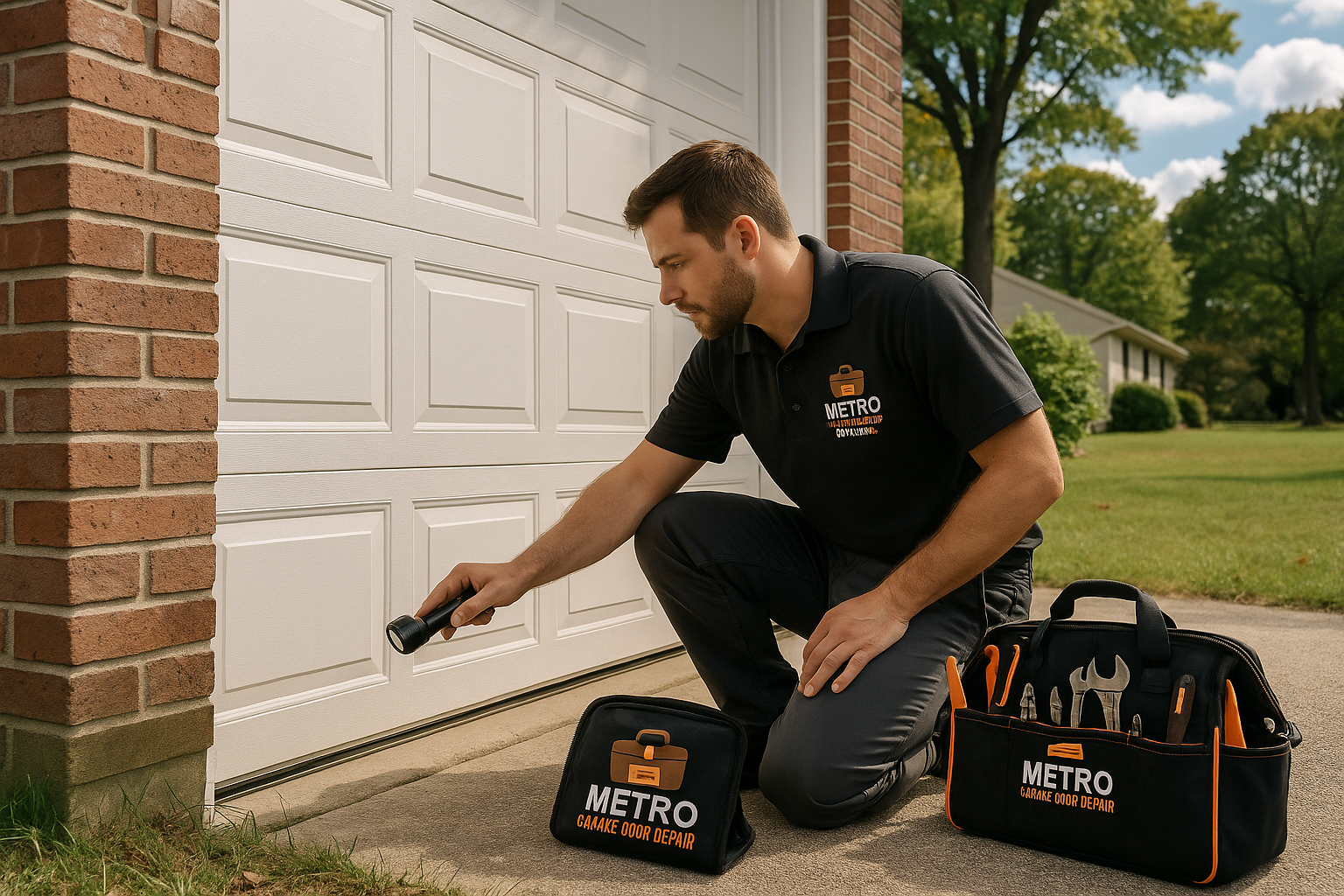 Garage door work in Loomis