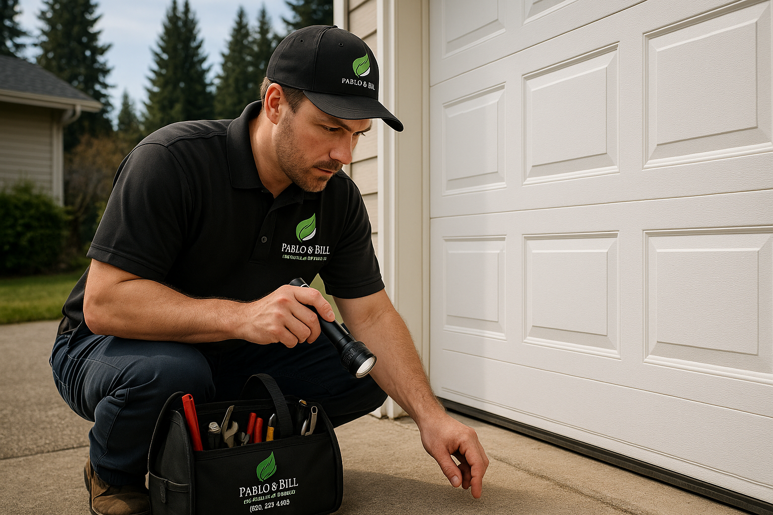 Garage door work in Wheatland