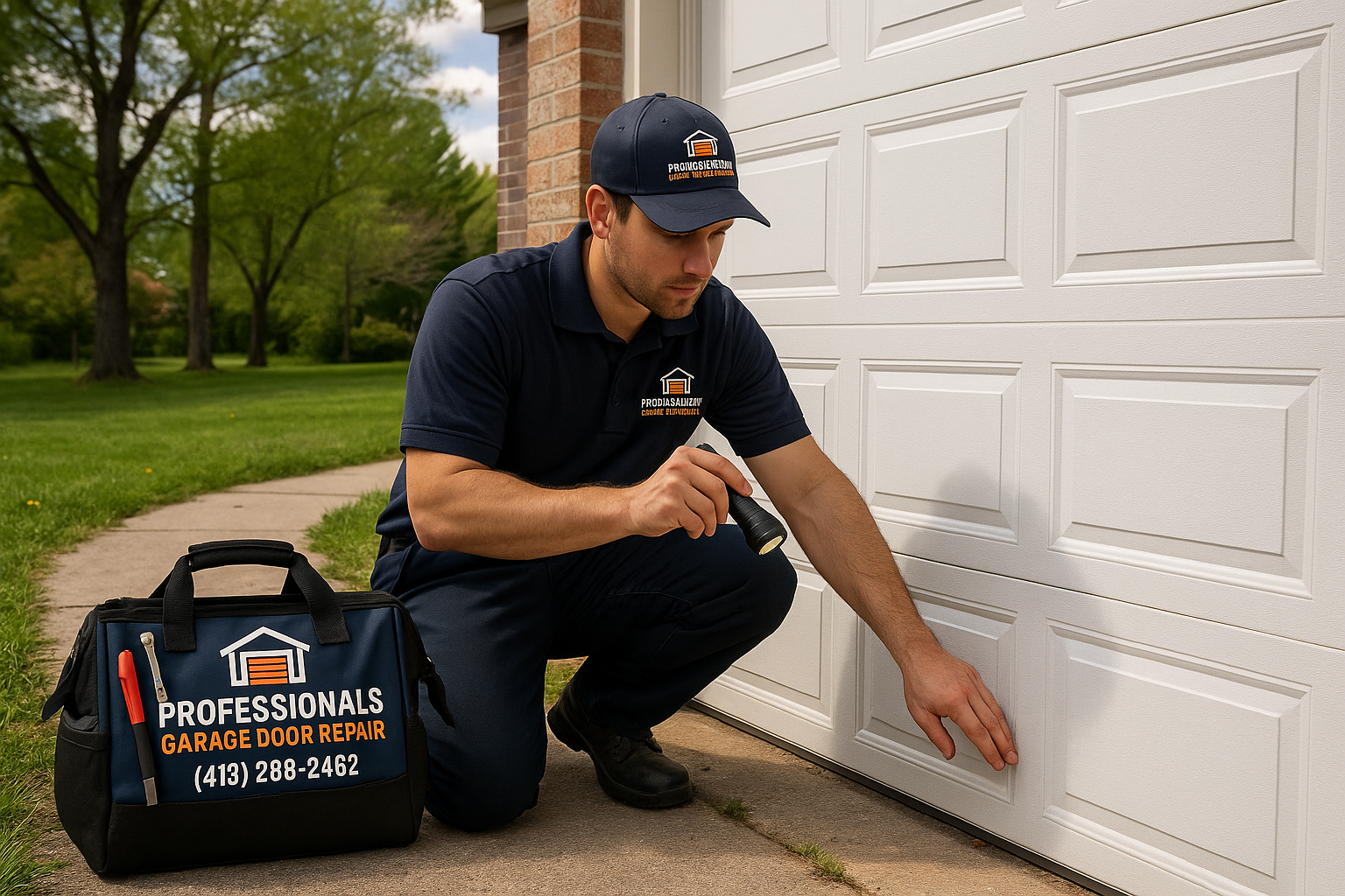 Garage door work in Brentwood