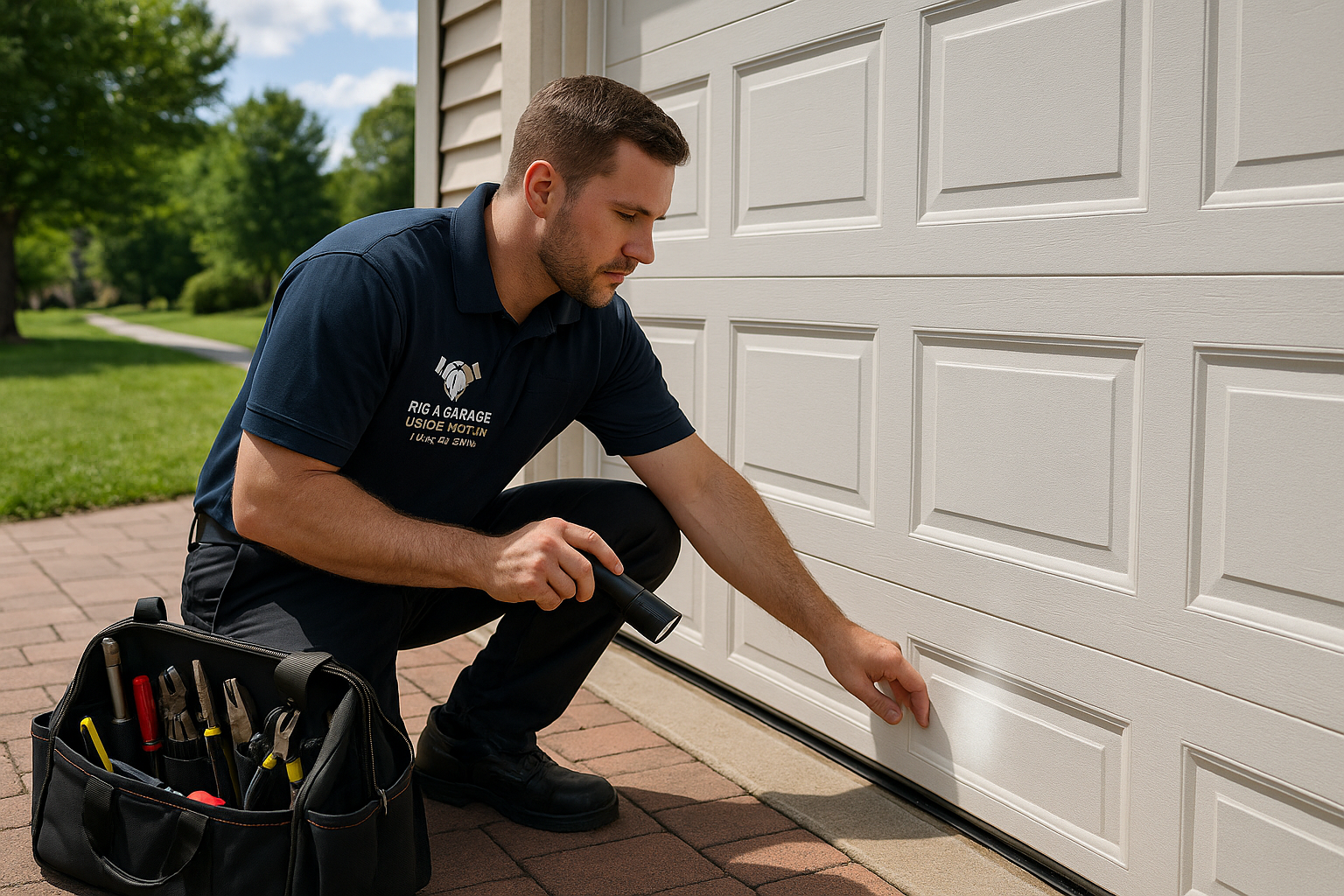 Garage door work in Suisun City