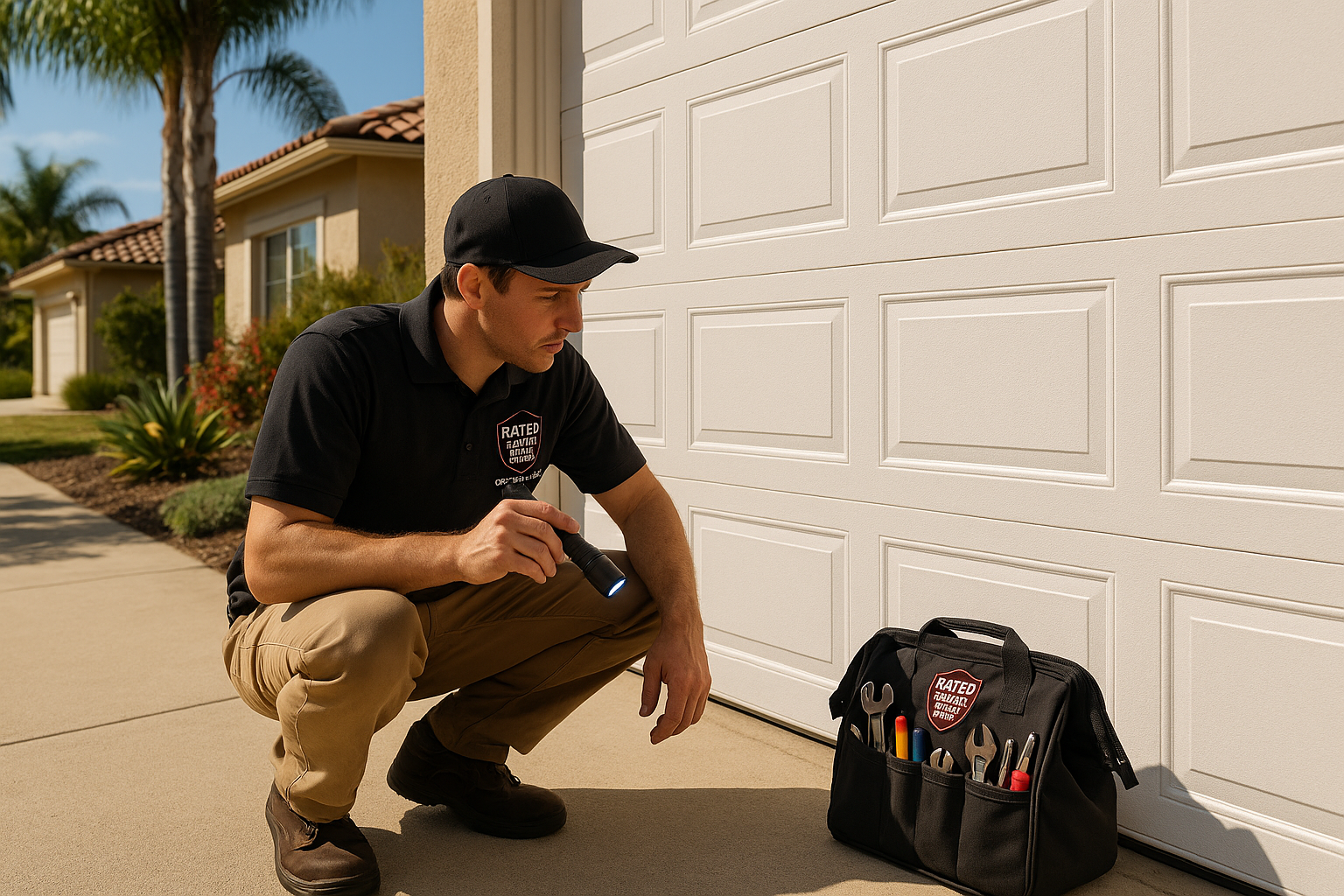 Garage door work in Bay Point