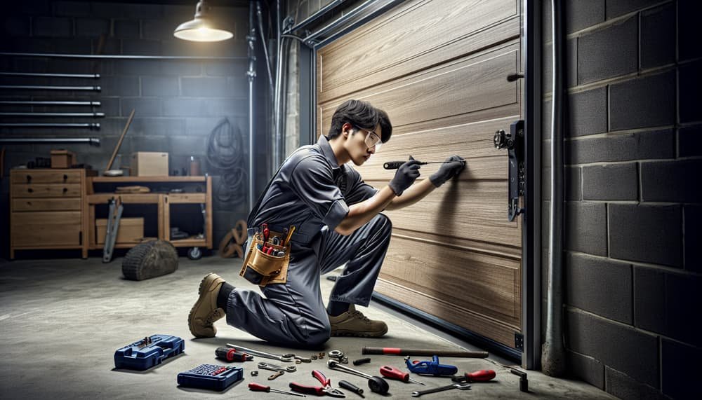 Garage door work in Cameron Park