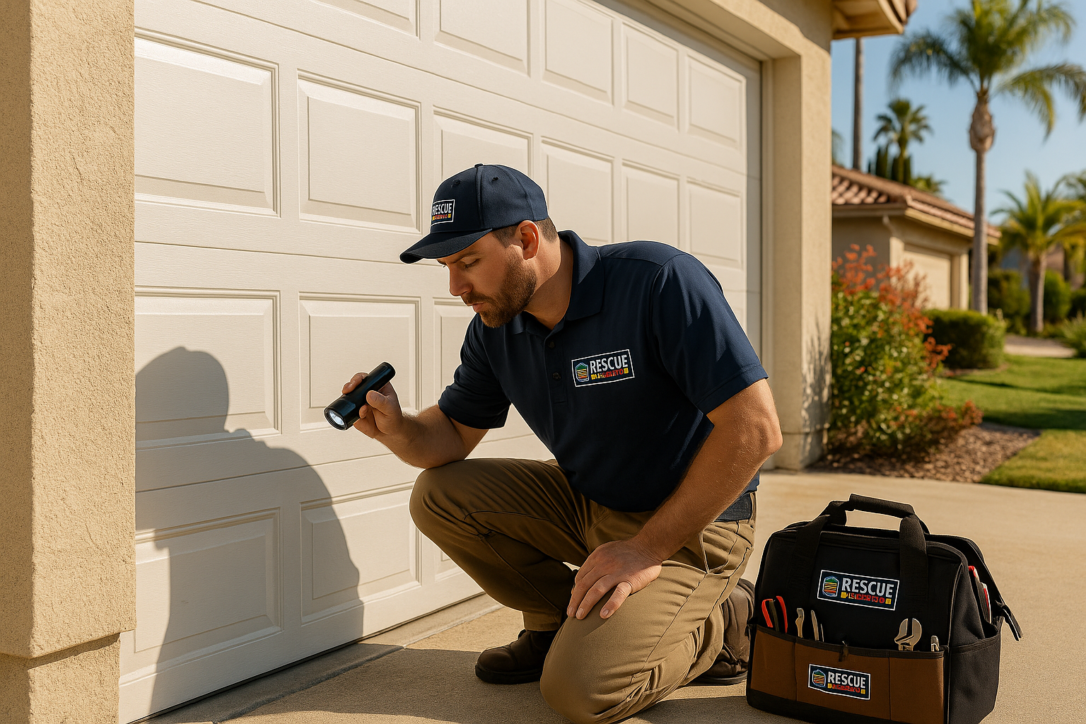 Garage door work in Fairfield