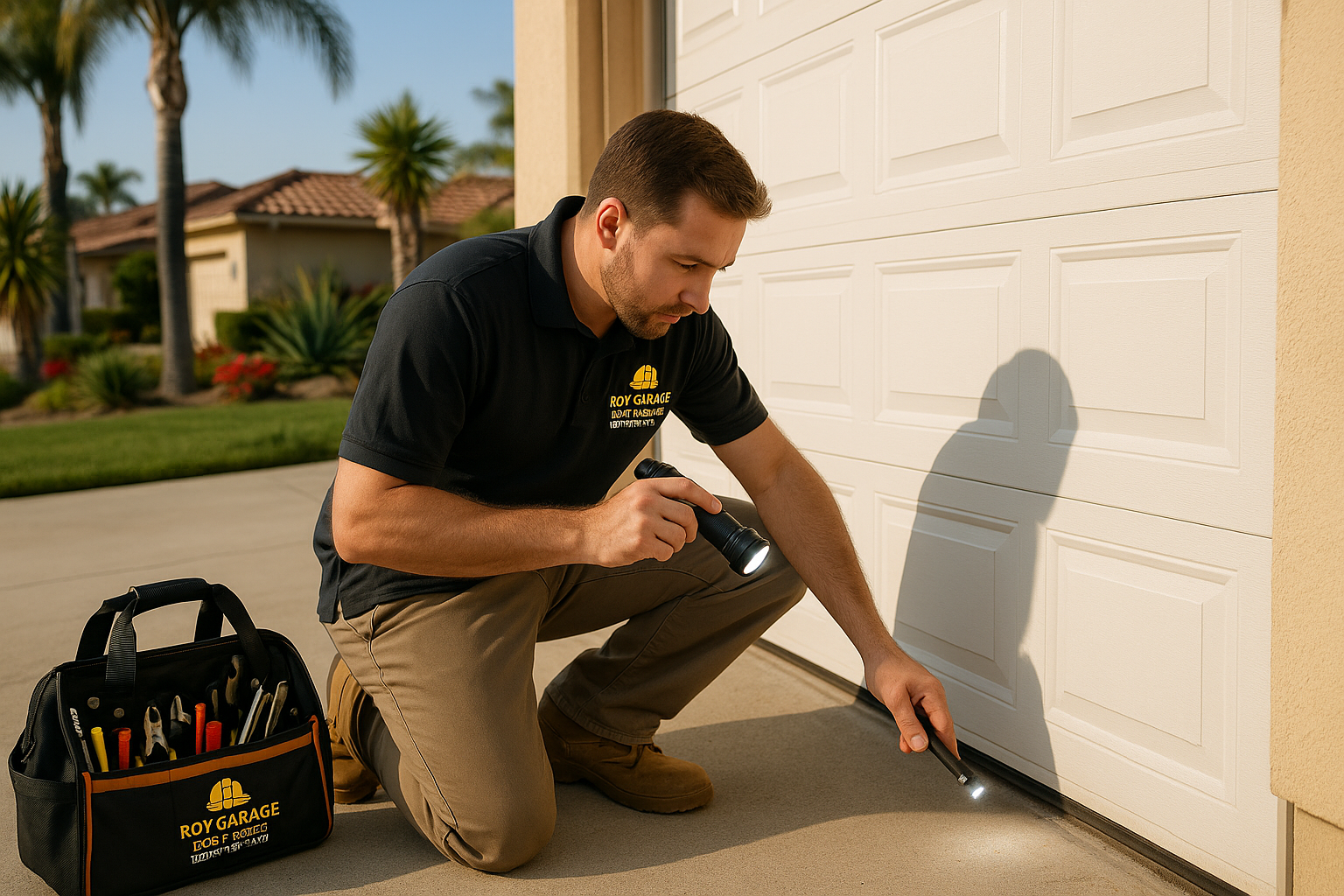 Garage door work in Sutter