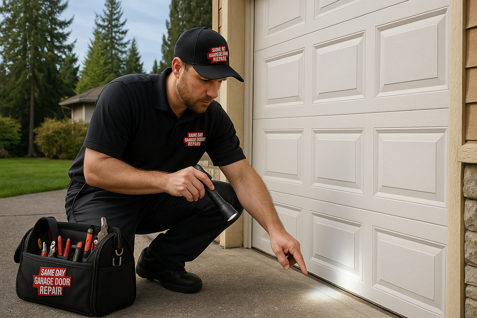 Garage door work in Lodi