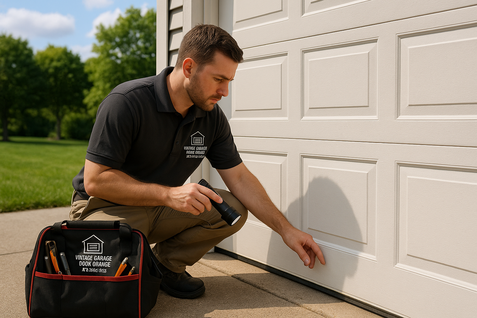 Garage door work in Isleton