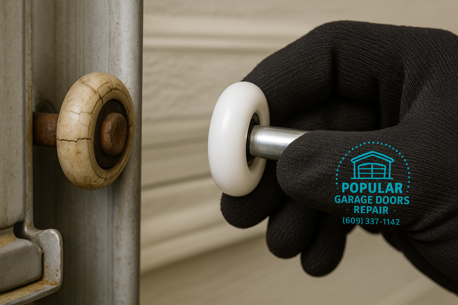 Garage Door Roller Replacement in Sacramento
