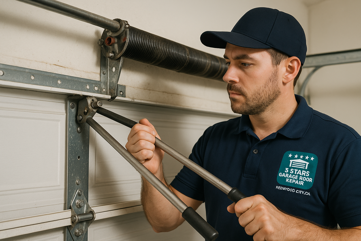 Garage Door Spring Repair in Elk Grove