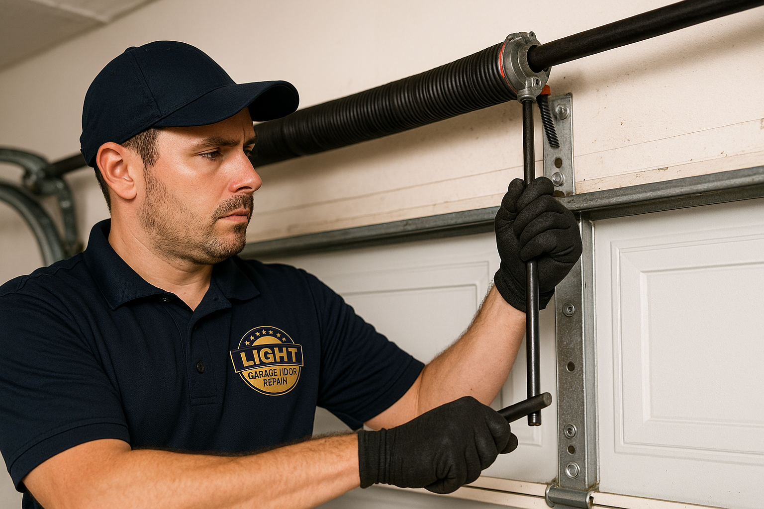 Garage Door Spring Repair in Folsom