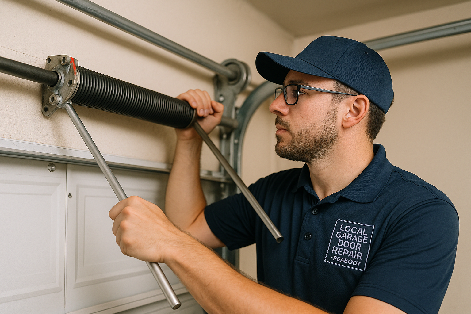 Garage Door Spring Repair in Roseville