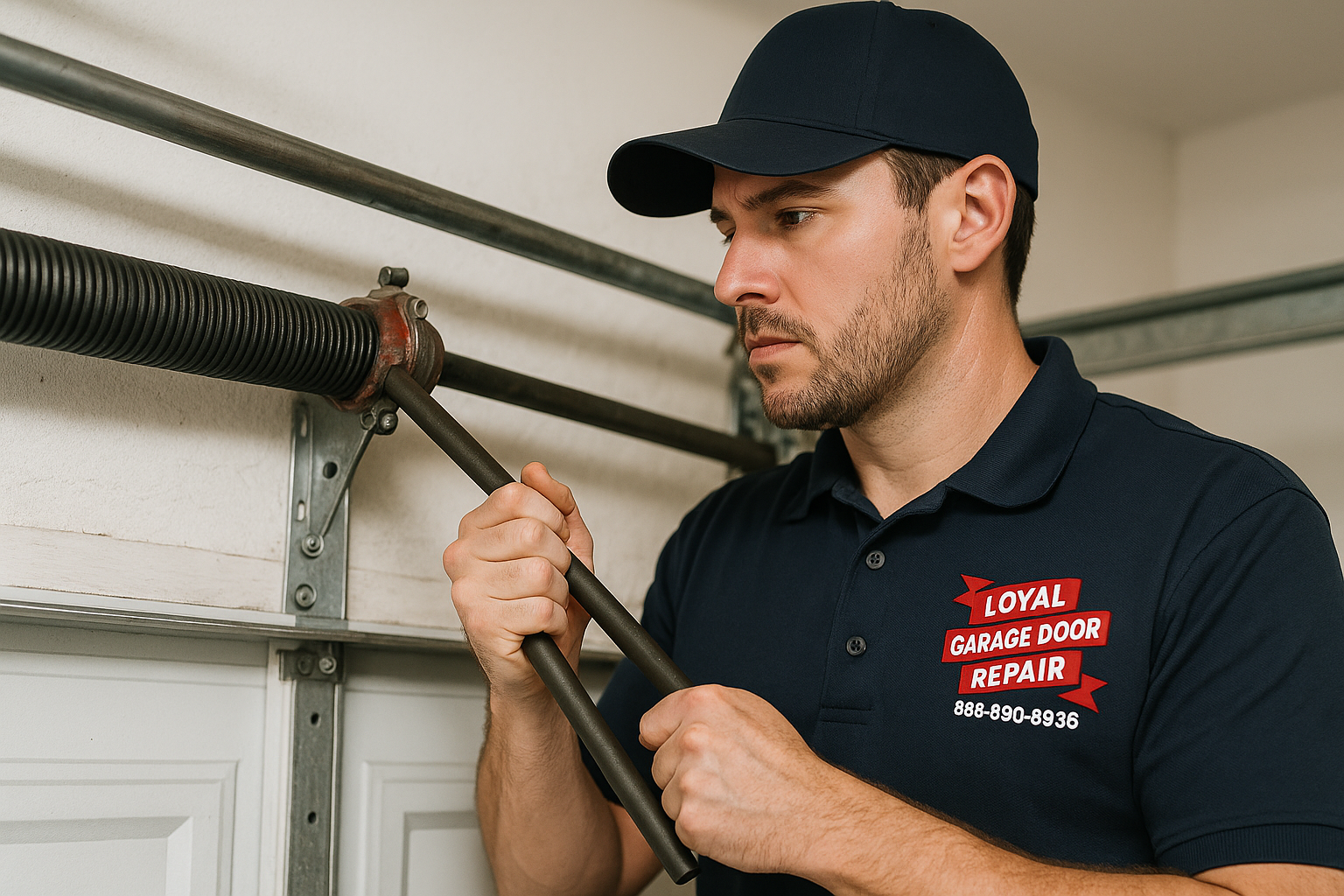 Garage Door Spring Repair in Loomis