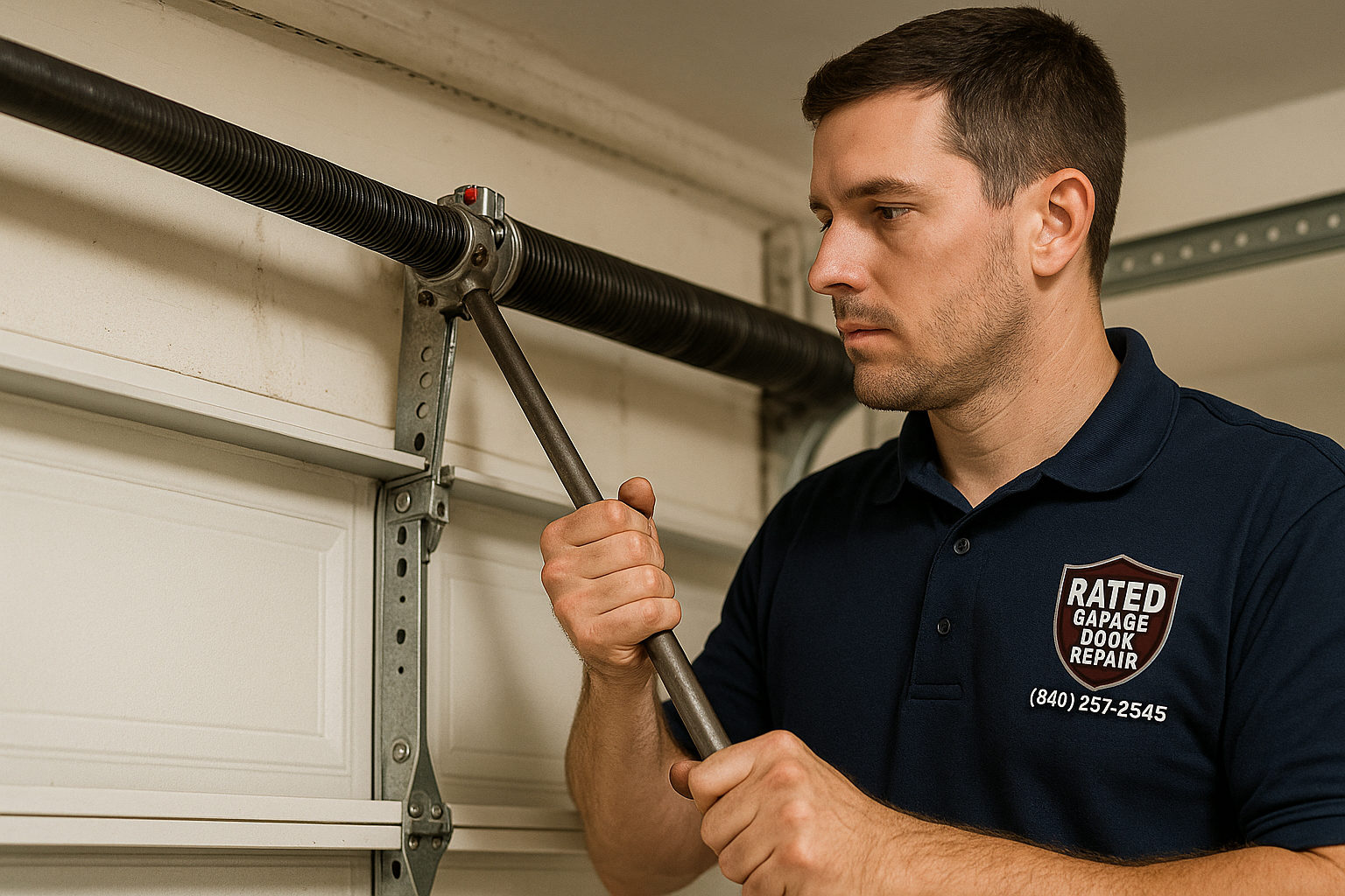 Garage Door Spring Repair in Clyde