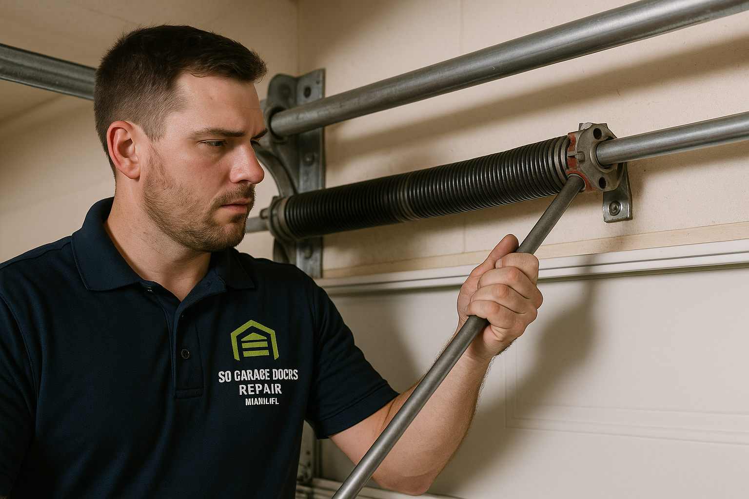 Garage Door Spring Repair in Rancho Cordova