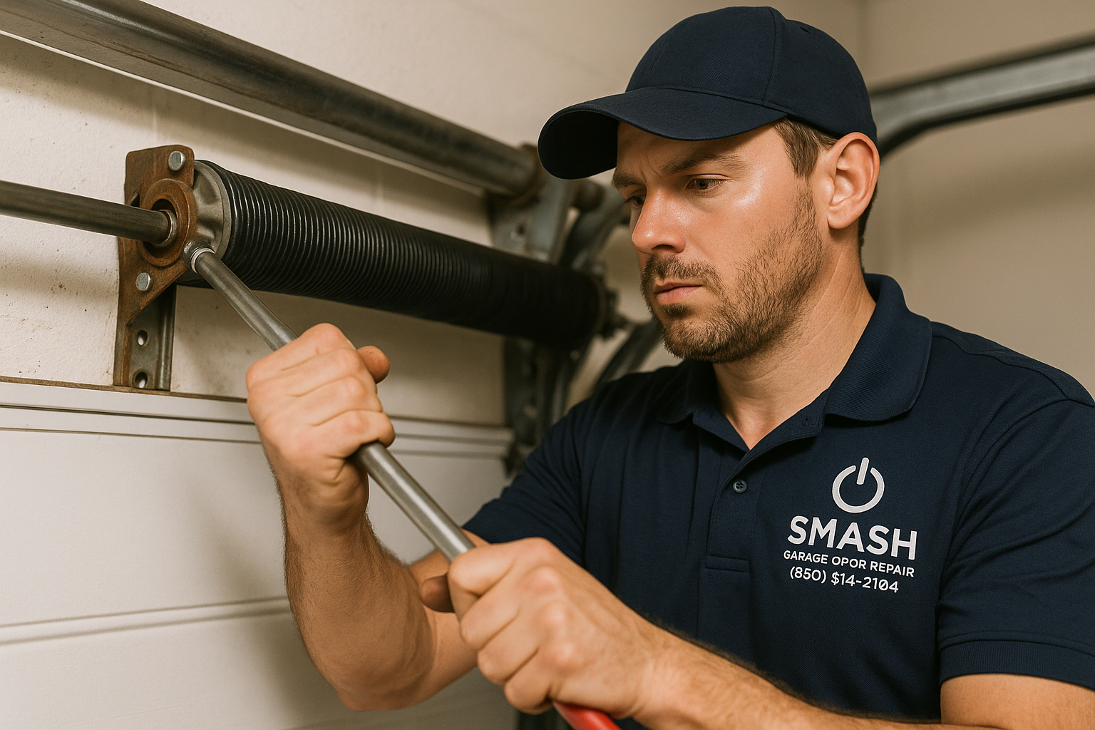 Garage Door Spring Repair in Oakley