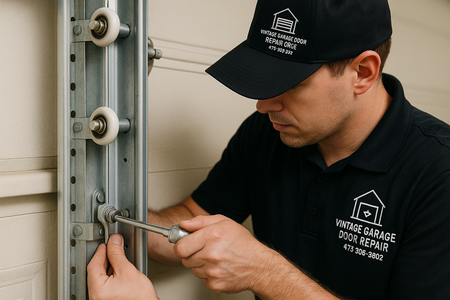 Garage Door Track Repair in Sacramento